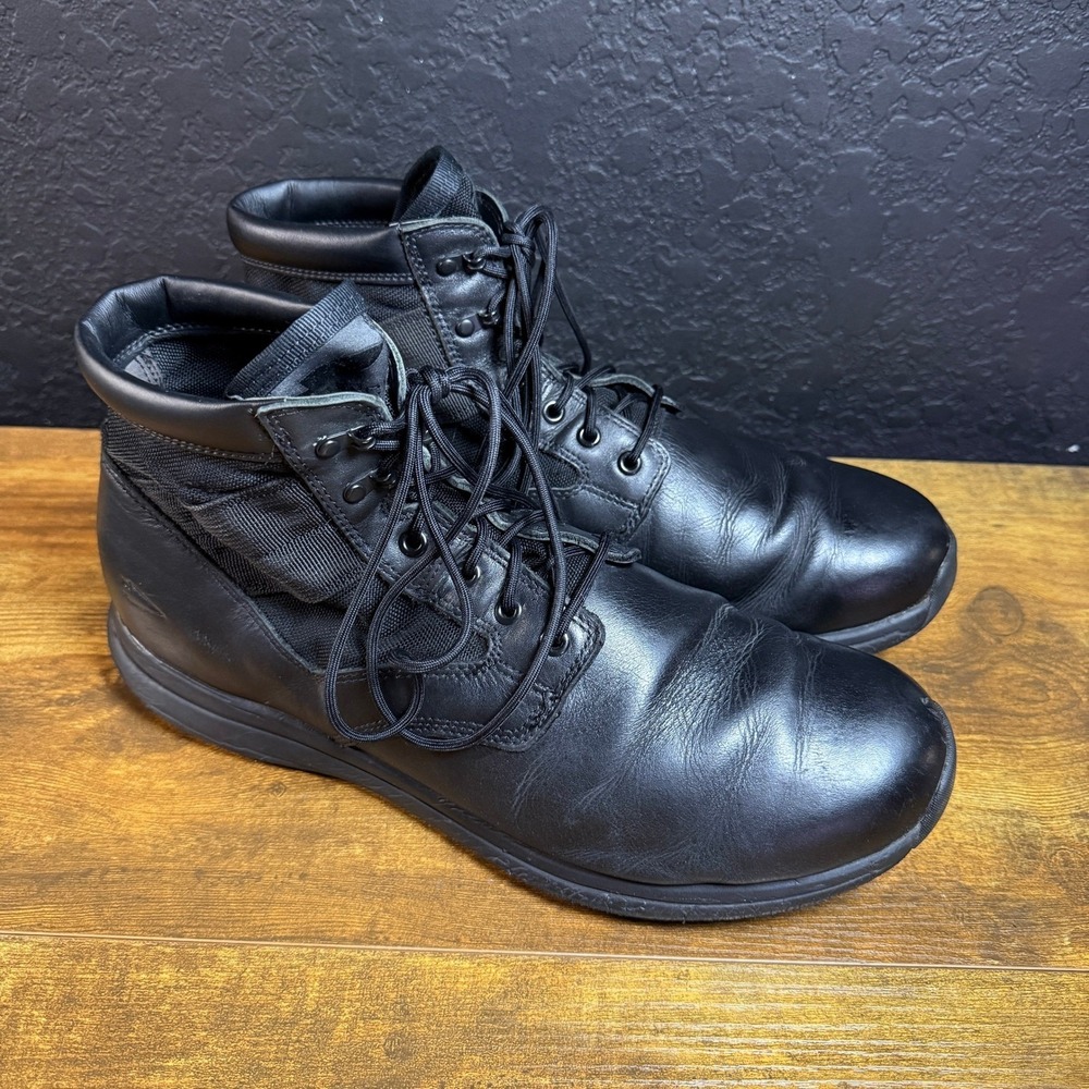 GORUCK‎ MACV-1 Black Leather Cordura Tactical Rucking Training Boots Mens 14
